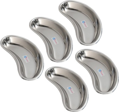 WELIMARK Surgicals Heavy Duty Stainless Steel Kidney Tray 6 Inches (Pack of 5) Reusable Medical Tray