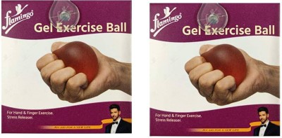 Flmaingo Flamingo Gel Ball (Pack of 2) Medicine Ball(Weight:  0.2 kg, Red)