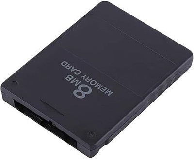 MACKTECH Memory Card for PS2, 8MB Game Memory Card High Speed for Sony Playstation 2 PS2. 1 8 MB Compact Flash Class 2 8 MB/s  Memory Card Compatible with Gaming Console