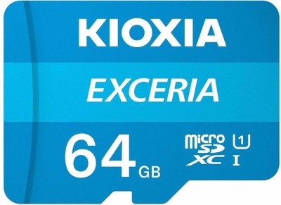 kioxia Exceria 5 years warranty 64 GB MicroSD Card Class 10 100 MB/s  Memory Card