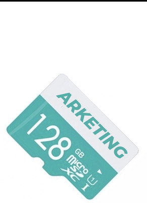 ARKETING 138Sa 1 memory card 128 GB MicroSD Card Class 10 130 MB/s  Memory Card Compatible with Camera, Computer, Gaming Console, Mobile, Tablet