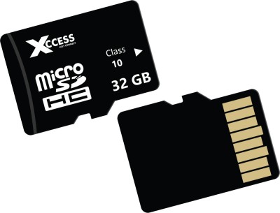 XCCESS 32GB Memory Card works with cell phones, smartphones & more 32 GB MicroSD Card Class 10 80 MB/s  Memory Card
