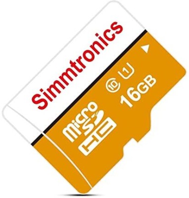 Simmtronics HC 16 GB MicroSD Card Class 10 90 MB/s  Memory Card