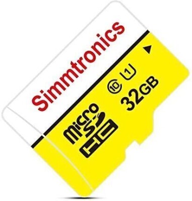 Simmtronics SDHC 32 GB MicroSD Card Class 10 90 MB/s  Memory Card