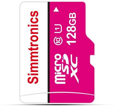 Simmtronics ZipX 128 GB MicroSD Card Class 10 90 MB/s  Memory Card