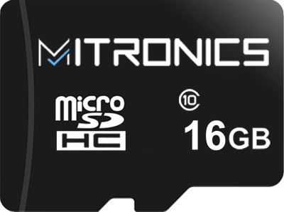 Mitronics Pro 16 GB MicroSD Card Class 10 80 MB/s  Memory Card