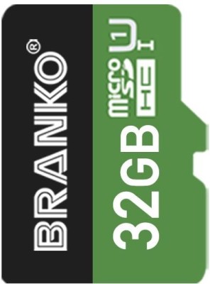 Branko Micro SD Card 32 GB MicroSD Card Class 10 90 MB/s  Memory Card