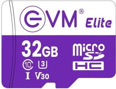 EVM U3 V30 32 GB MicroSDXC Class 10 100 MB/s  Memory Card