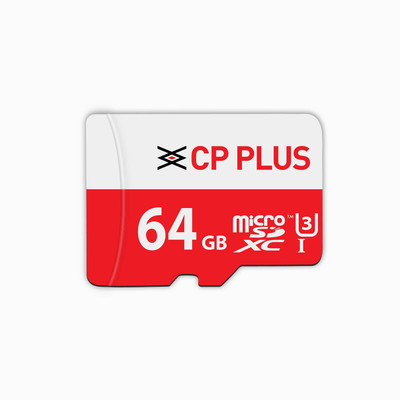 CP PLUS CP-UM64C 64 GB MicroSDXC Class 10 70 MB/s  Memory Card Compatible with Camera, Computer, Mobile, Tablet