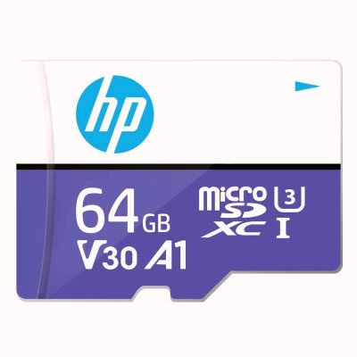 HP MicroSD Card U3 (MSDCWAU3-64GB) 64 GB MicroSDXC Class 10 100 MB/s  Memory Card(With Adapter)