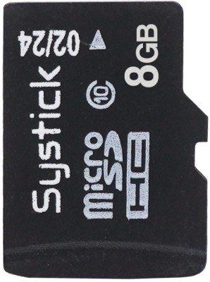 SYSTICK SDXC UHS 8 GB SD Card Class 10 100 MB/s  Memory Card