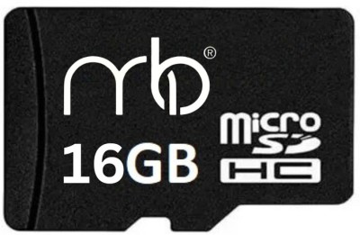 MOREBYTE mb Black 16 GB SD Card Class 10 50 MB/s  Memory Card