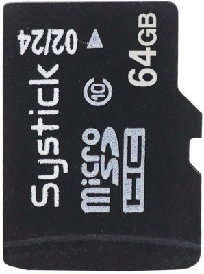 SYSTICK SDXC UHS 64 GB SD Card Class 10 100 MB/s  Memory Card