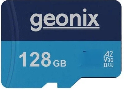 GEONIX GXMSD128GB with 5 Years Warranty, 128 GB SDXC Class 10 130 MB/s  Memory Card Compatible with Mobile, Tablet, Camera