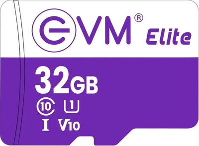 EVM EETF/32GU1 U3 V30 32 GB TF Card Class 10 100 MB/s  Memory Card Compatible with Computer, Mobile