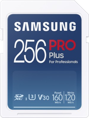 SAMSUNG PRO Plus 256 GB MicroSDXC Class 10 160 MB  Memory Card