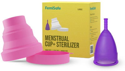 Femisafe Large Reusable Menstrual Cup(Pack of 1)