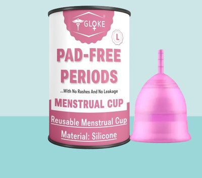 GLOKE Large Reusable Menstrual Cup(Pack of 1)