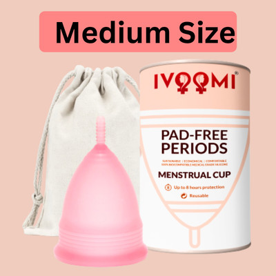 iVoomi Medium Reusable Menstrual Cup(Pack of 1)
