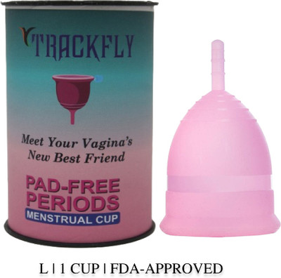 TrackFly Large Reusable Menstrual Cup(Pack of 1)