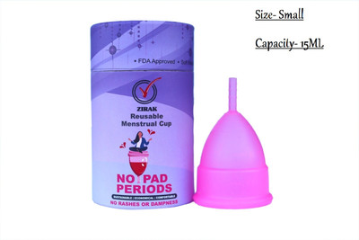 ZIRAK Small Reusable Menstrual Cup(Pack of 1)