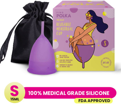 PINQ POLKA Small Reusable Menstrual Cup(Pack of 1)