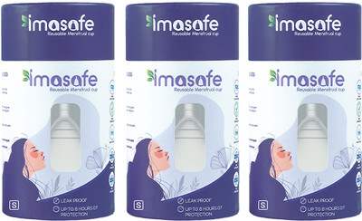 Imasafe Small Reusable Menstrual Cup(Pack of 3)