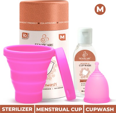 senziwash Medium Reusable Menstrual Cup(Pack of 1)