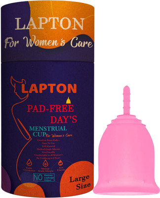 LAPTON Large Reusable Menstrual Cup(Pack of 1)