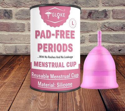 GLOKE Large Reusable Menstrual Cup(Pack of 1)