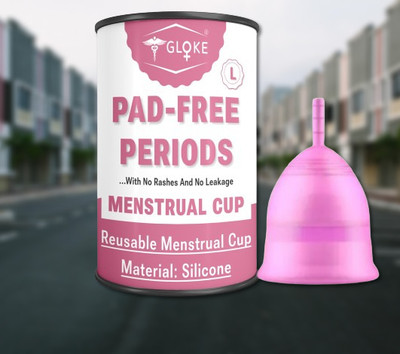 GLOKE Large Reusable Menstrual Cup(Pack of 1)