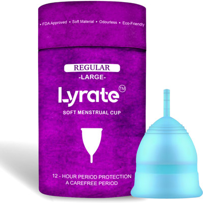 LYRATE Large Reusable Menstrual Cup(Pack of 1)