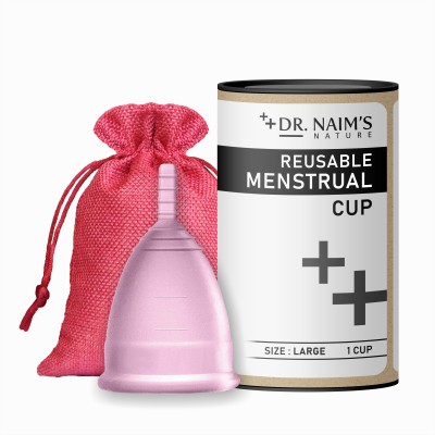 DR. NAIM'S NATURE Large Reusable Menstrual Cup(Pack of 1)