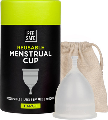 Pee Safe Large Reusable Menstrual Cup(Pack of 1)