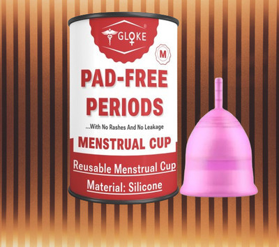 GLOKE Medium Reusable Menstrual Cup(Pack of 1)