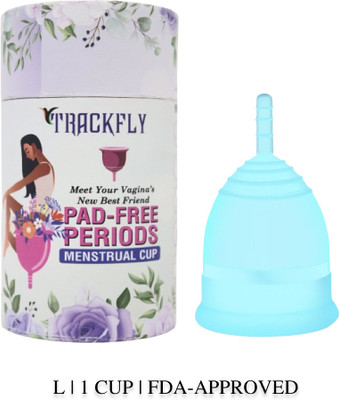 TrackFly Large Reusable Menstrual Cup(Pack of 1)