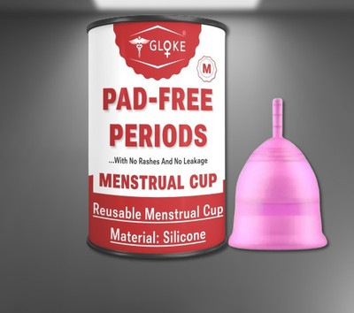 GLOKE Medium Reusable Menstrual Cup(Pack of 1)