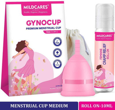 Gynocup Medium Reusable Menstrual Cup(Pack of 1)