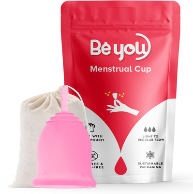 BEYOU Medium Reusable Menstrual Cup(Pack of 1)