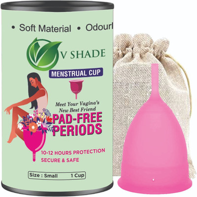 vshade Small Reusable Menstrual Cup(Pack of 1)