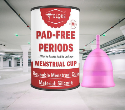 GLOKE Medium Reusable Menstrual Cup(Pack of 1)