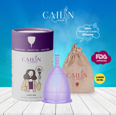 Cailin Care Large Reusable Menstrual Cup(Pack of 1)