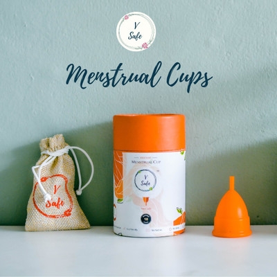 V SAFE Large Reusable Menstrual Cup(Pack of 1)