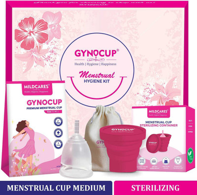 Gynocup Medium Reusable Menstrual Cup(Pack of 1)