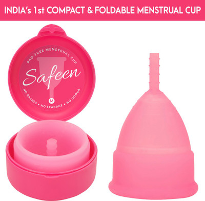 SAFEEN Medium Reusable Menstrual Cup(Pack of 1)