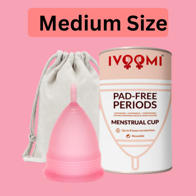iVoomi Medium Reusable Menstrual Cup(Pack of 1)