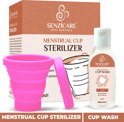 Senzicare Medium Reusable Menstrual Cup(Pack of 1)