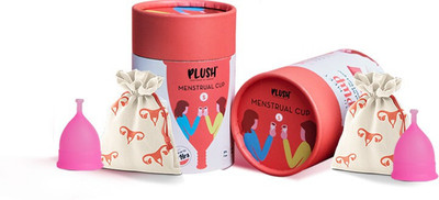 PLUSH Small Reusable Menstrual Cup(Pack of 2)