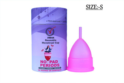 ZIRAK Small Reusable Menstrual Cup(Pack of 1)