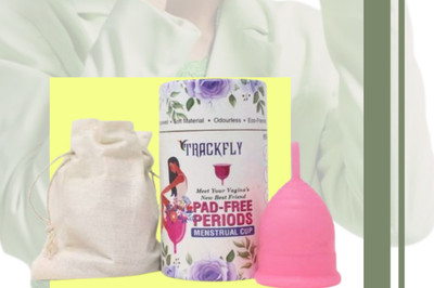 TrackFly Large Reusable Menstrual Cup(Pack of 1)